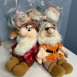 Disney Seven Dwarfs Plus 10” Complete Set